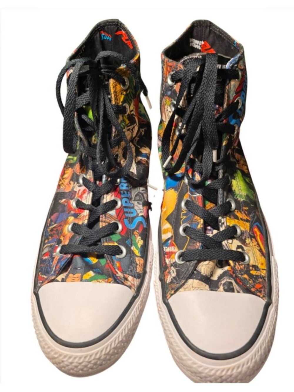 Converse All Star Justice League Superman High Tops 162876C M12/ W14 - Picture 6 of 11